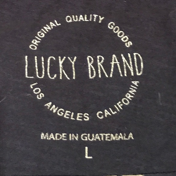 Lucky Brand Abbot Kinney Venice Tee Size Large - Picture 7 of 7